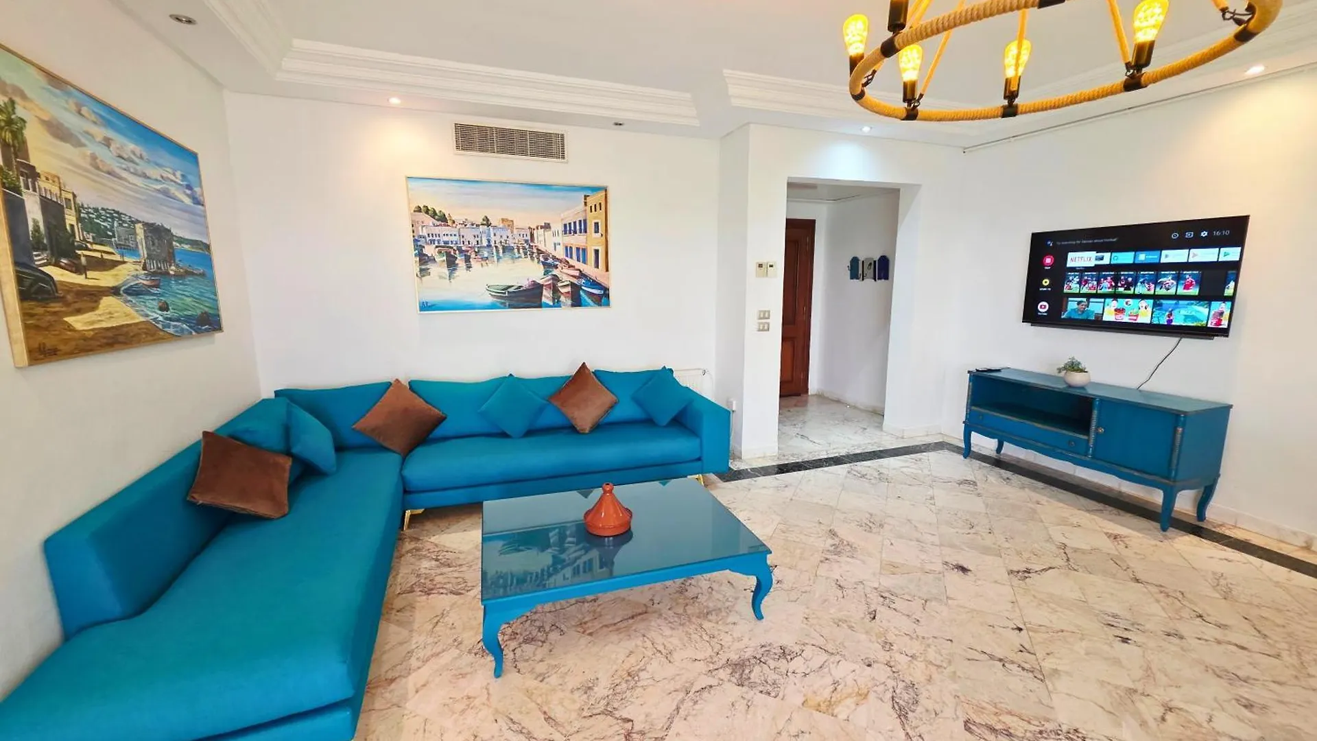 Appartement La perle bleue à La Goulette 0*,